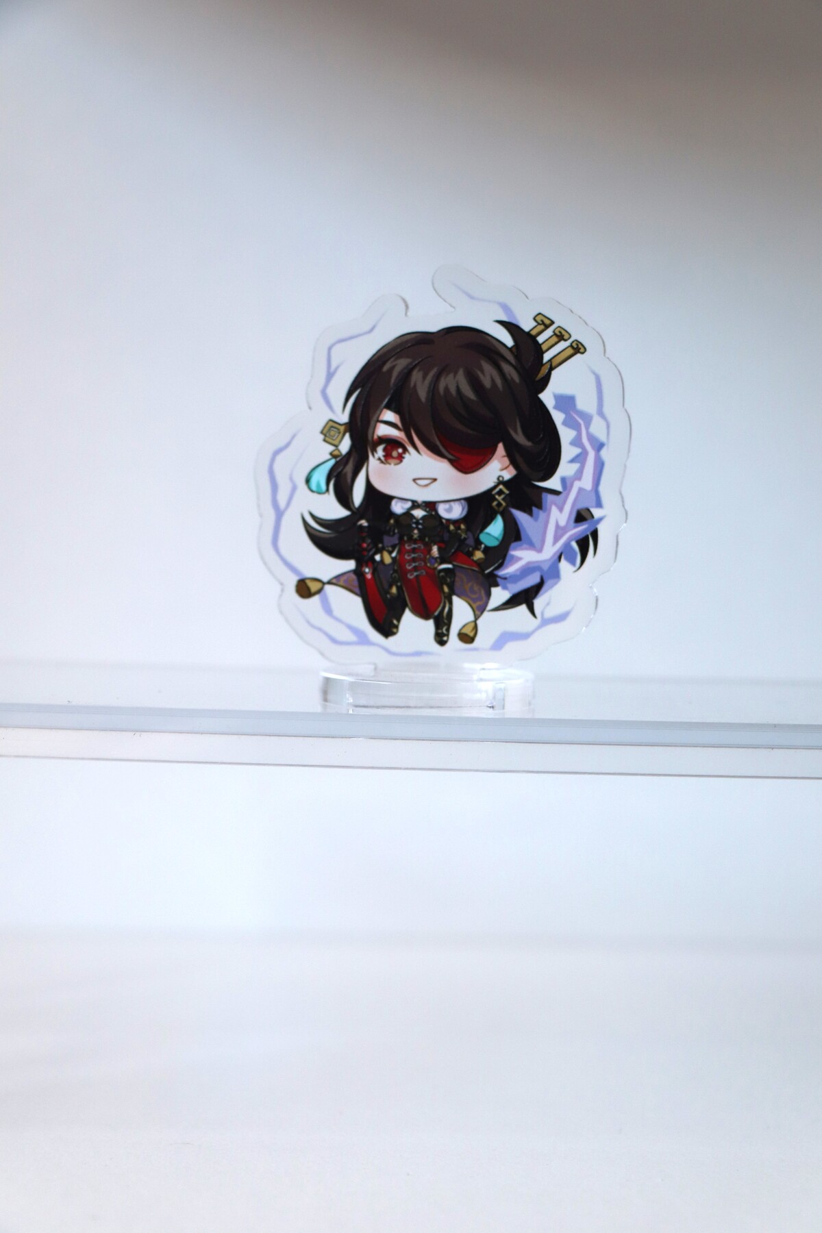 Genshin Beidou Sevimli 5-6 cm boyut Oyuncak Figür - Anime Figür Stand