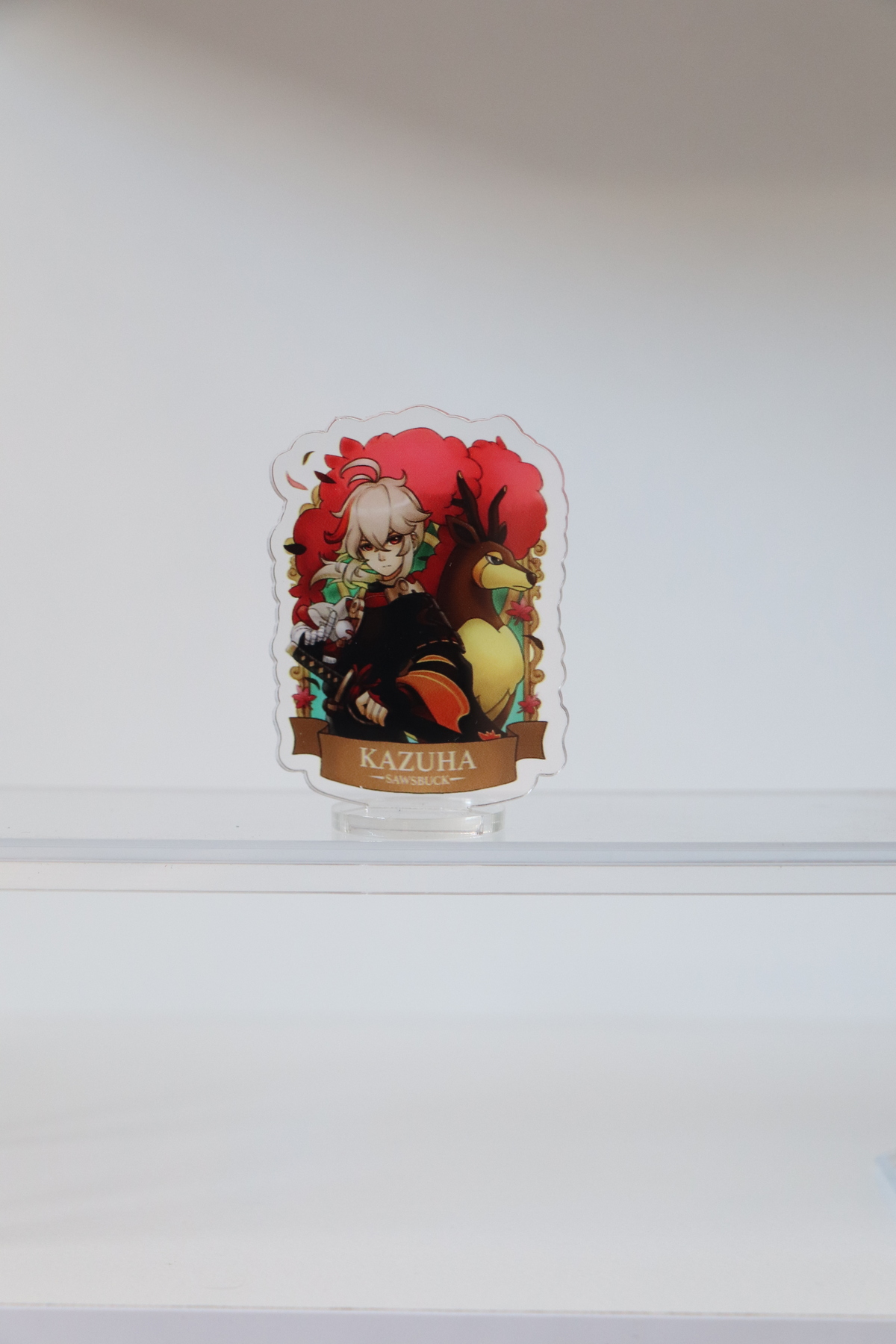 Genshin impact Kazuha 5-6CM MİNİ STAND FİGÜR- Anime figür