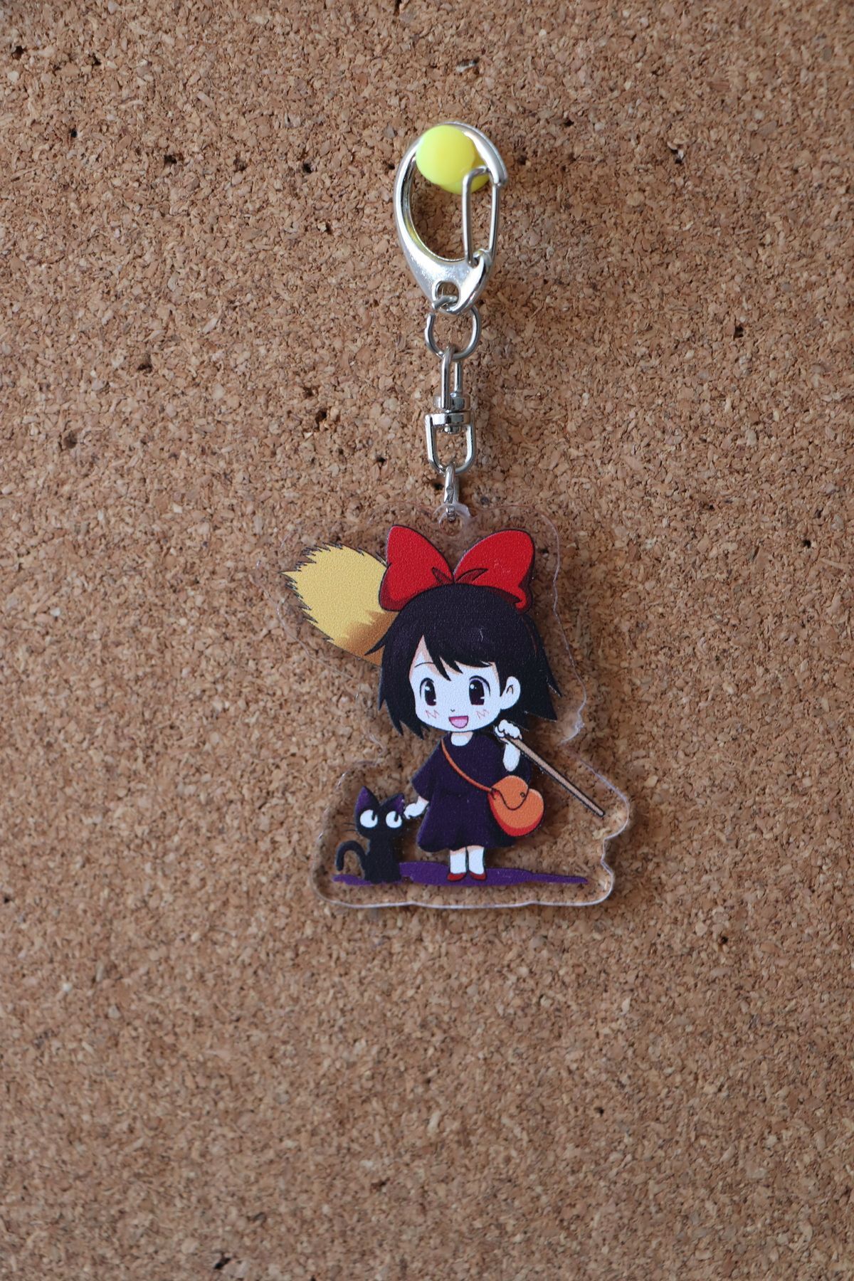 Kiki's Delivery Service Kiki Çanta Süsü Anahtarlık Studio Ghibli Anime