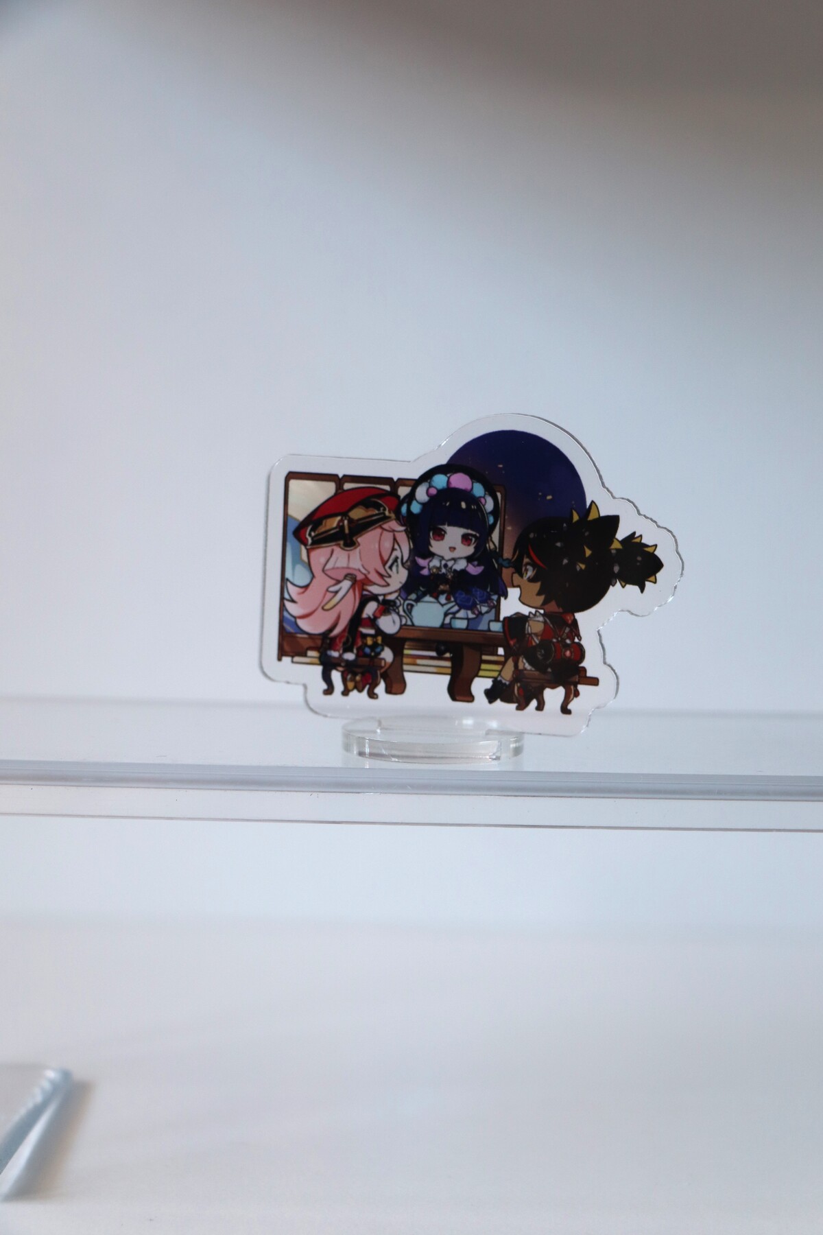 Genshin Yunjin Yanfei Xinyan 5-6cm Figür Stand - Oyuncak