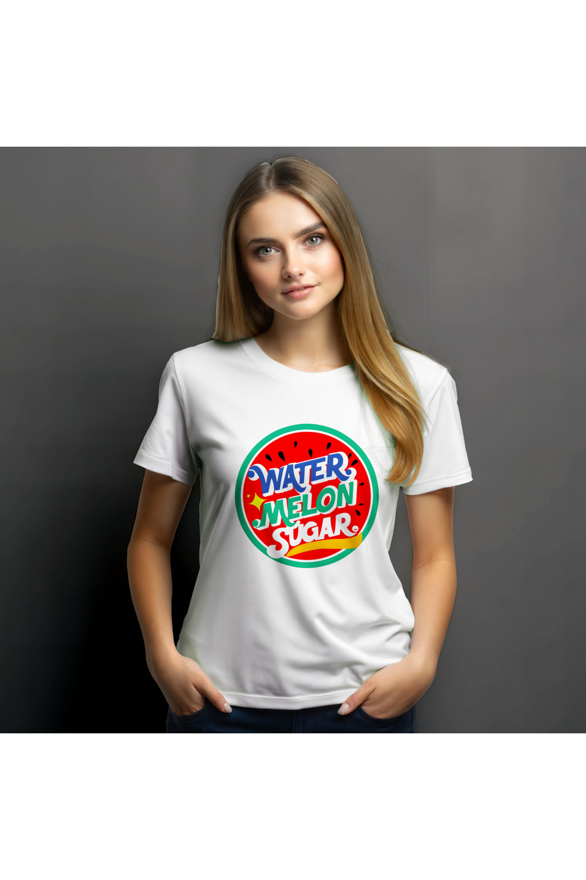 Twinkling Watermelon - Watermelon Sugar Baskılı Tshirt - Kdrama