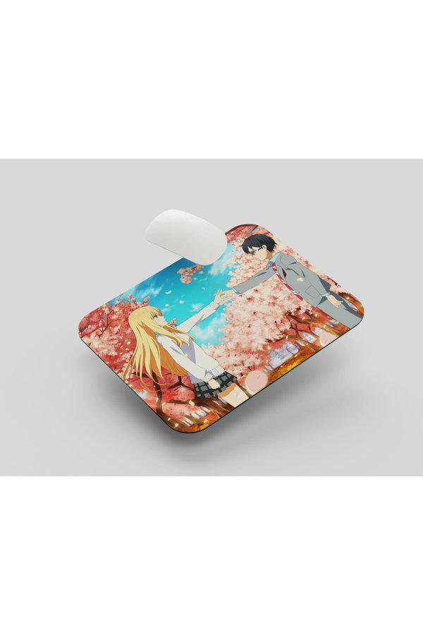 Your lie in April Arima x Miyazono 22x18 Mousepad - Anime Mousepad
