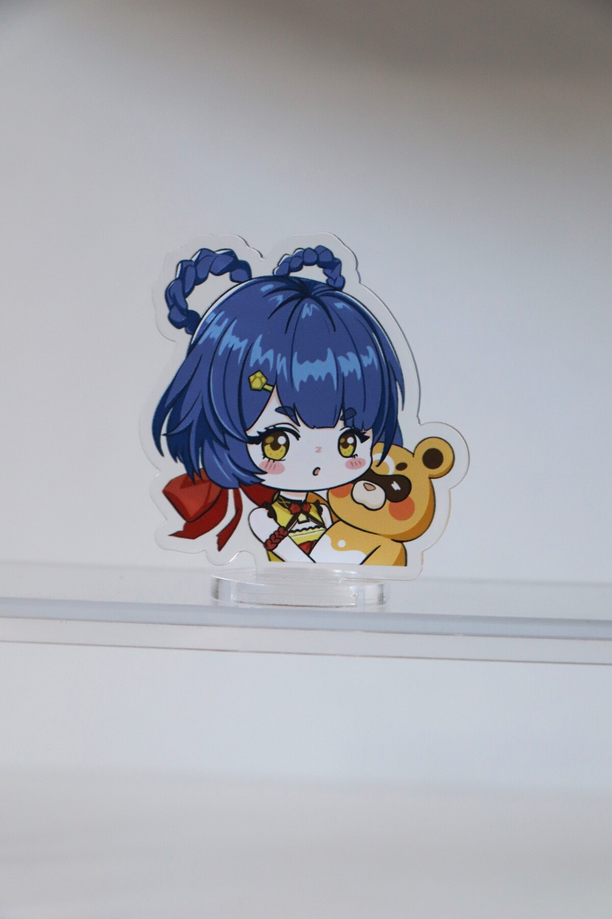 Genshin Xiangling Oyuncak Figür - Anime Figür Stand