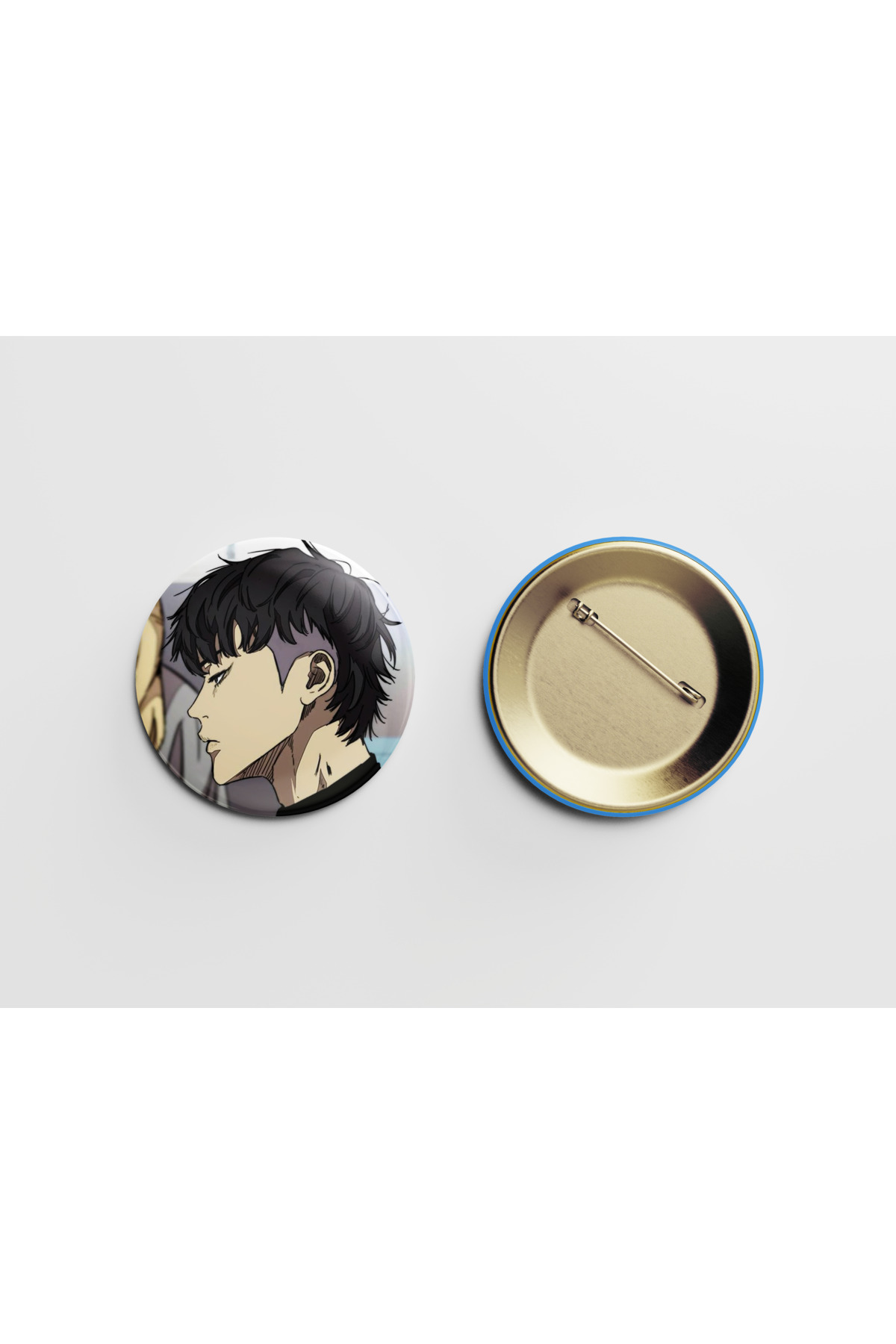 Windbreaker - Jay Jo Webtoon 1 adet 44mm Arkası İğneli Buton Rozet - Anime