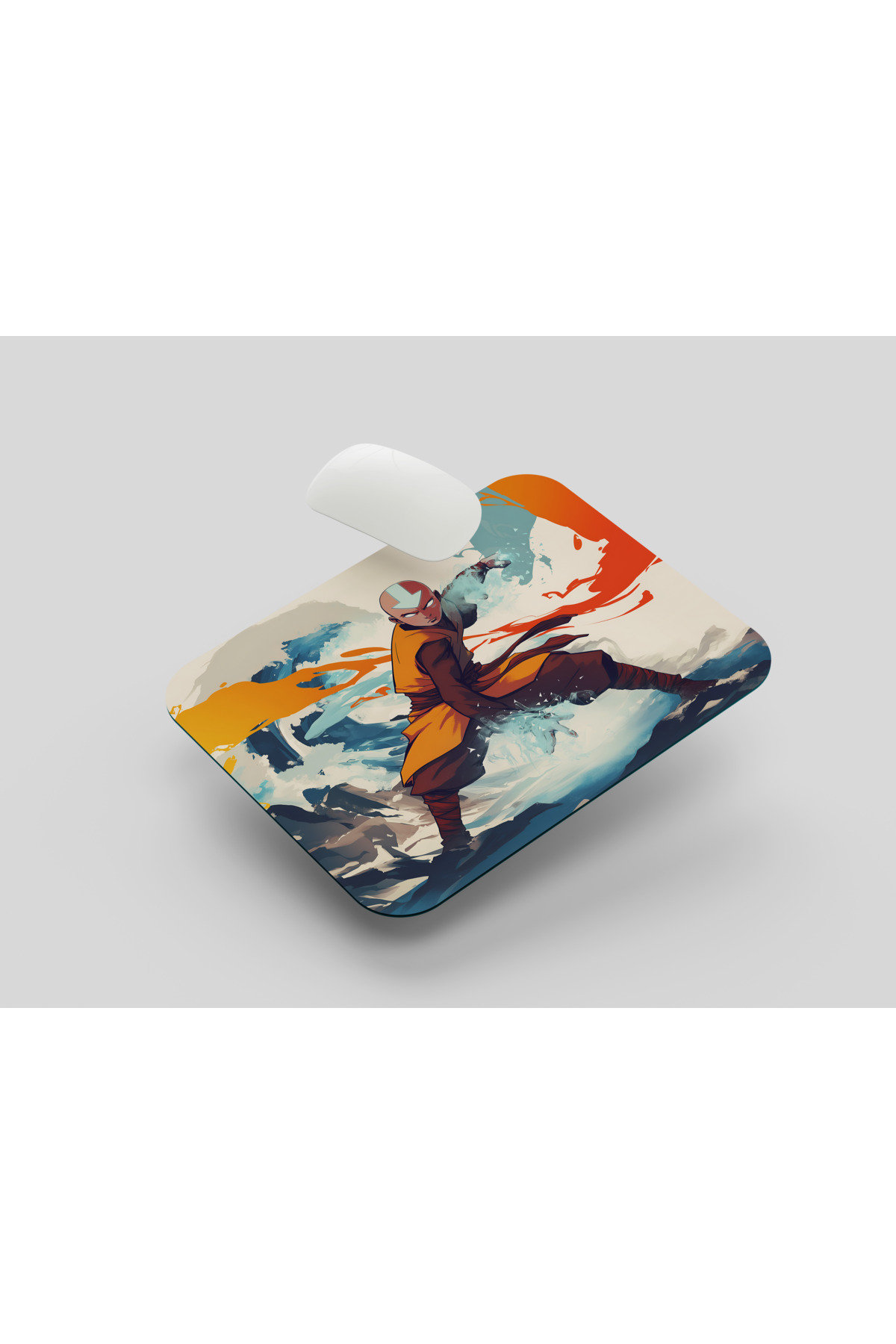 Son hava bükücü Avatar Aang 22x18 Mousepad - Anime Mousepad