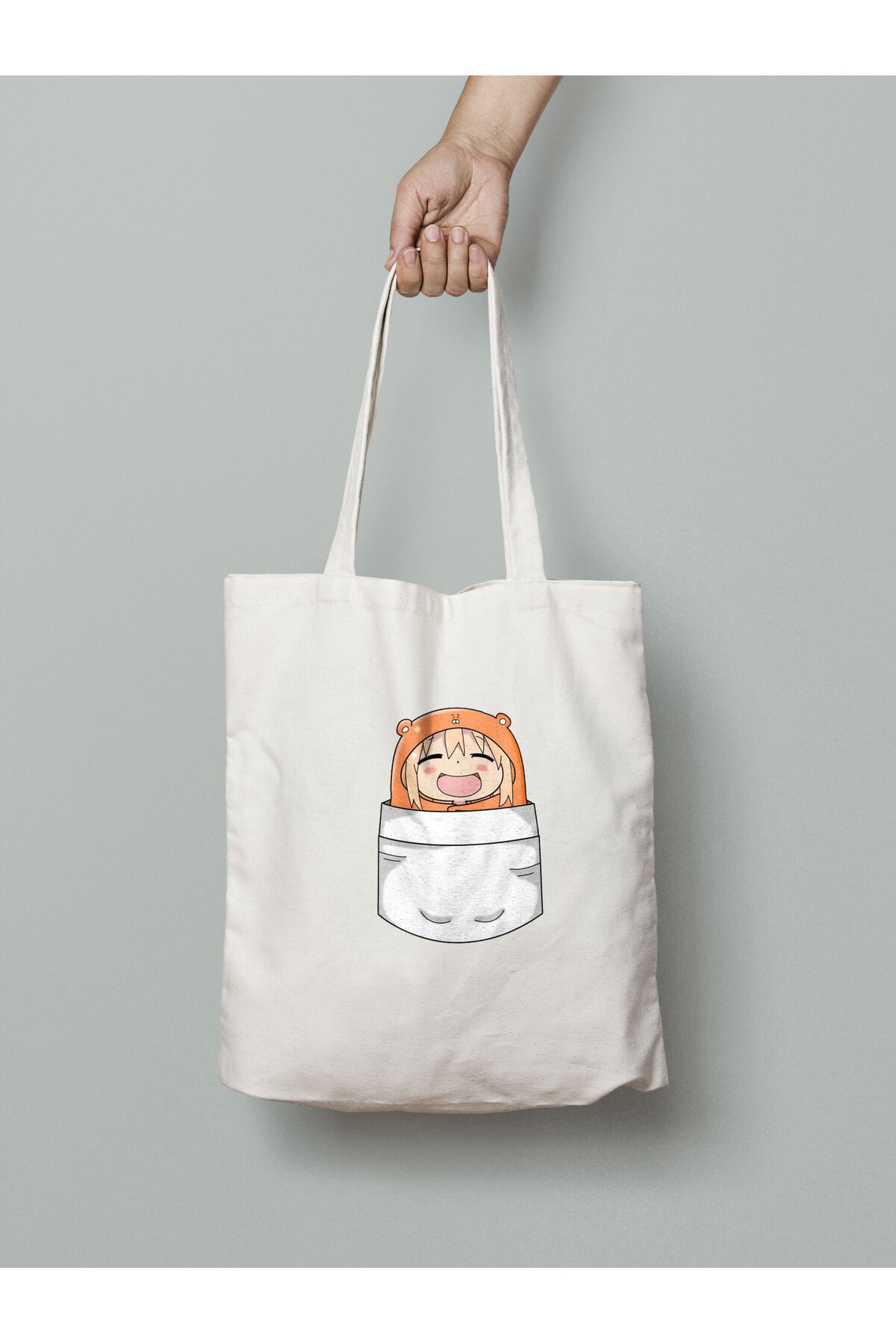 Umaru Doma Bez Çanta 35x40cm - Anime Çanta - Tote Bag