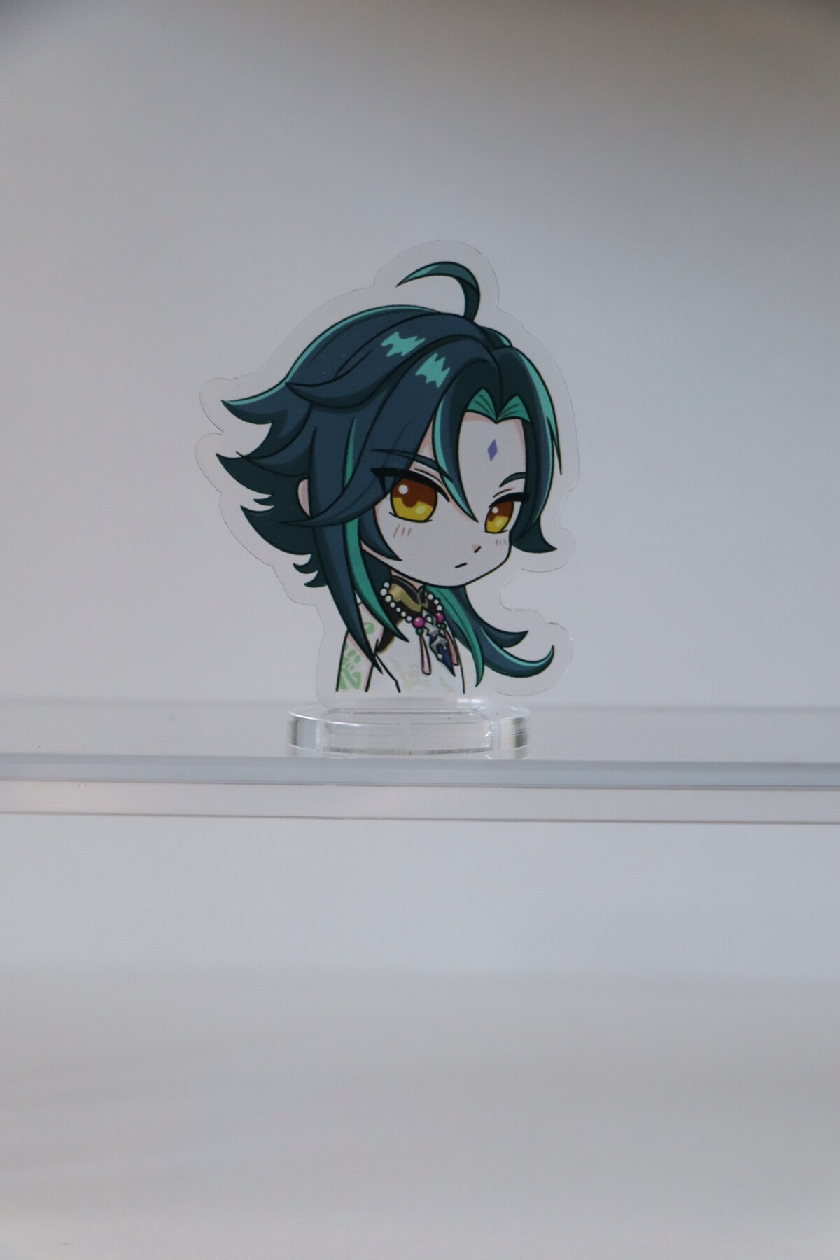 Genshin impact Xiao Sevimli 5-6 cm boyut Oyuncak Figür - Anime Figür Stand