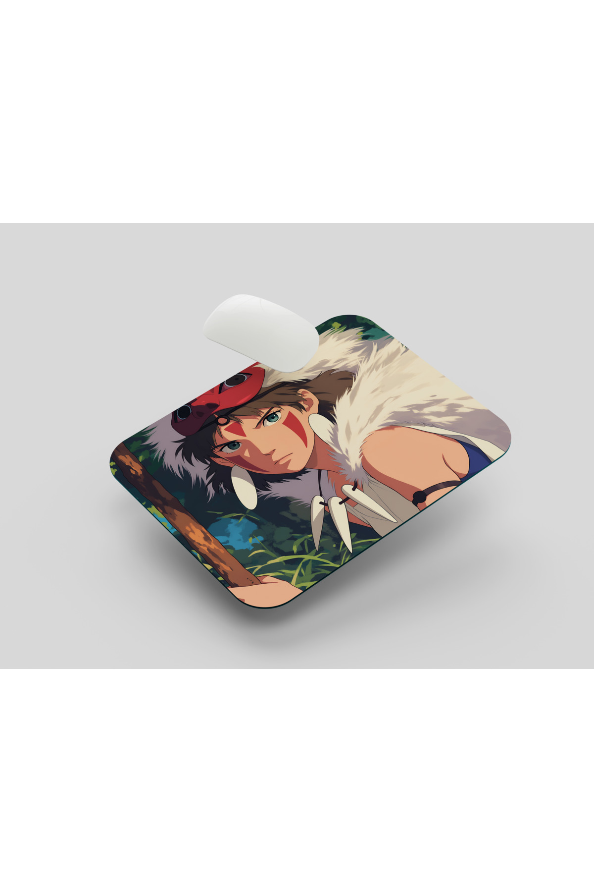 Studio Ghibli Prenses Mononoke Mousepad 22x18cm - Anime Mousepad