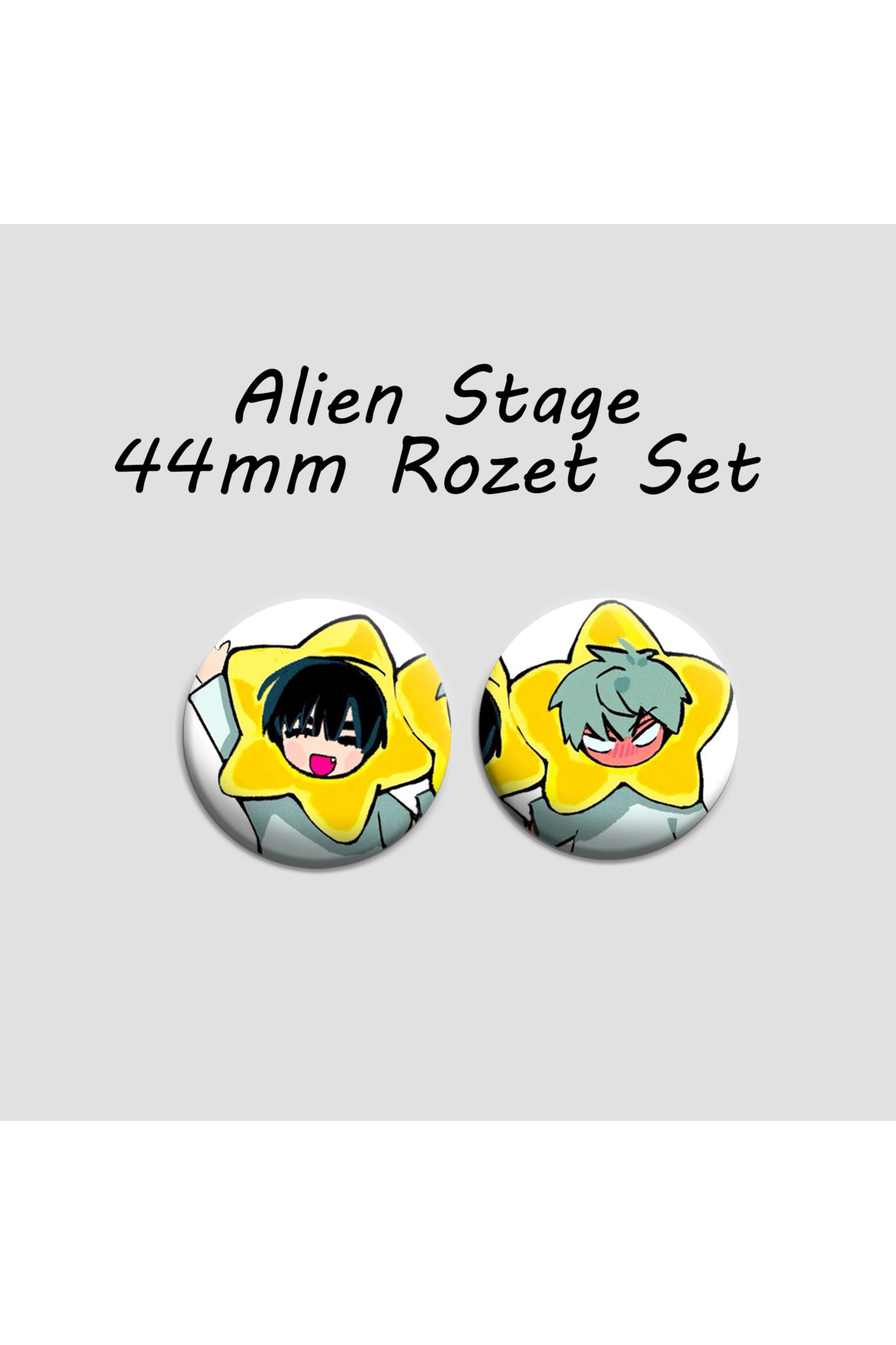 Alien Stage Ivan Till 2 adet 44mm arkası iğneli metal rozet