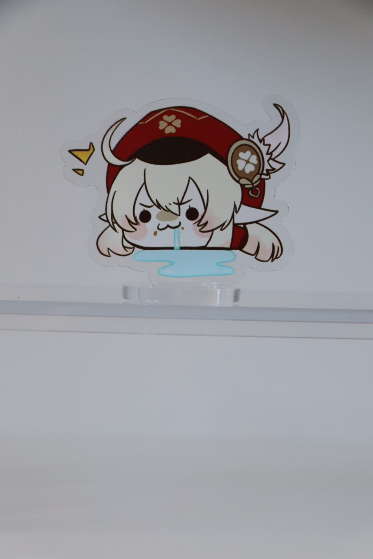 Genshin Klee Sevimli Uzanan Oyuncak Figür - Anime Figür