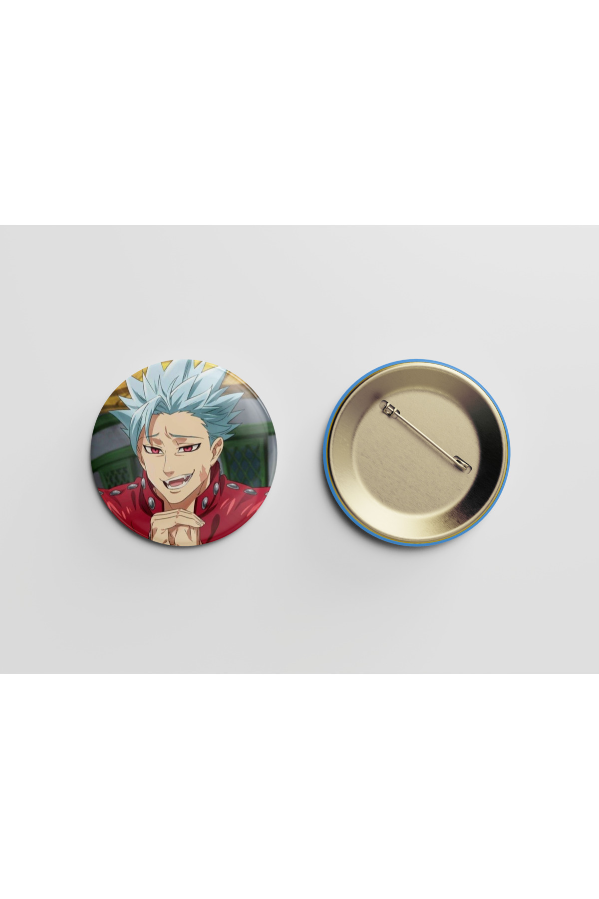 Yedi ölümcül günah - Ban - 7 deadly sins 44mm buton rozet- Çanta rozeti