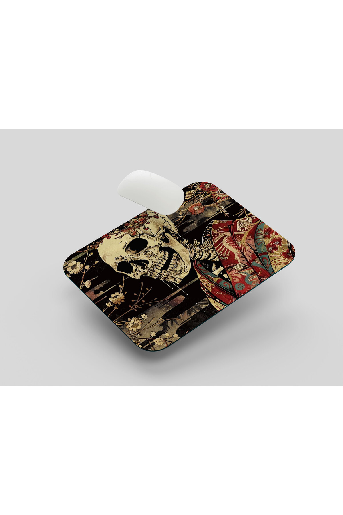 Kurukafa Desenli Gotik Mousepad 22x18 - Bilgisayar Mousepad